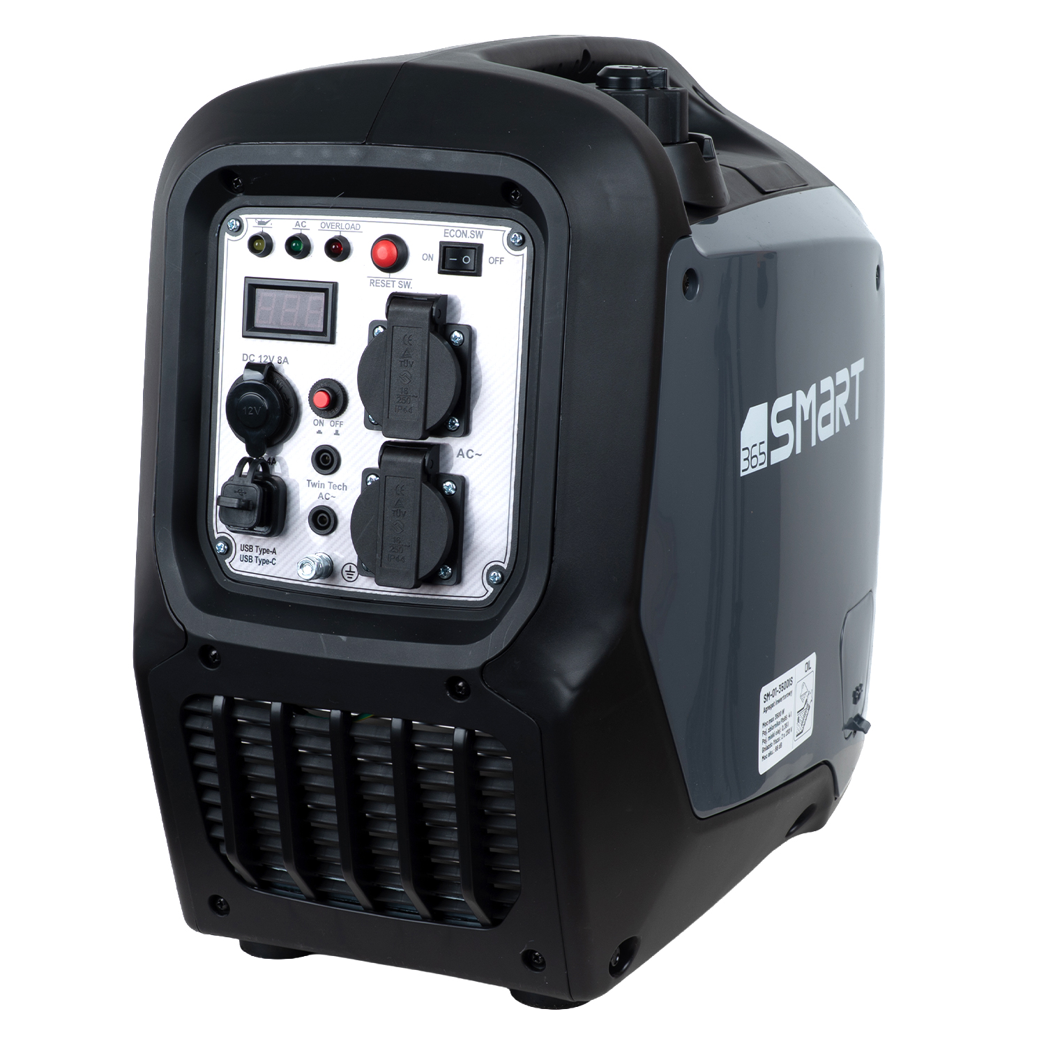 Cichy agregat invertorowy 3500 W - obrazek 12