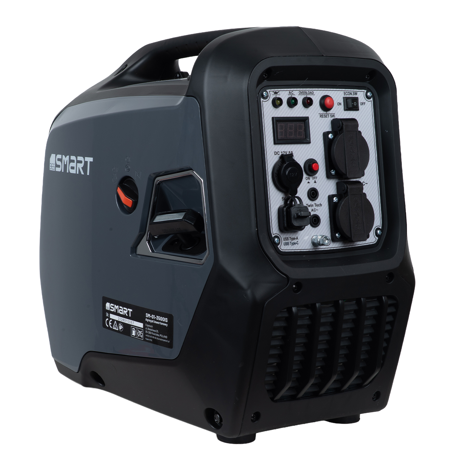 Cichy agregat invertorowy 3500 W - obrazek 13