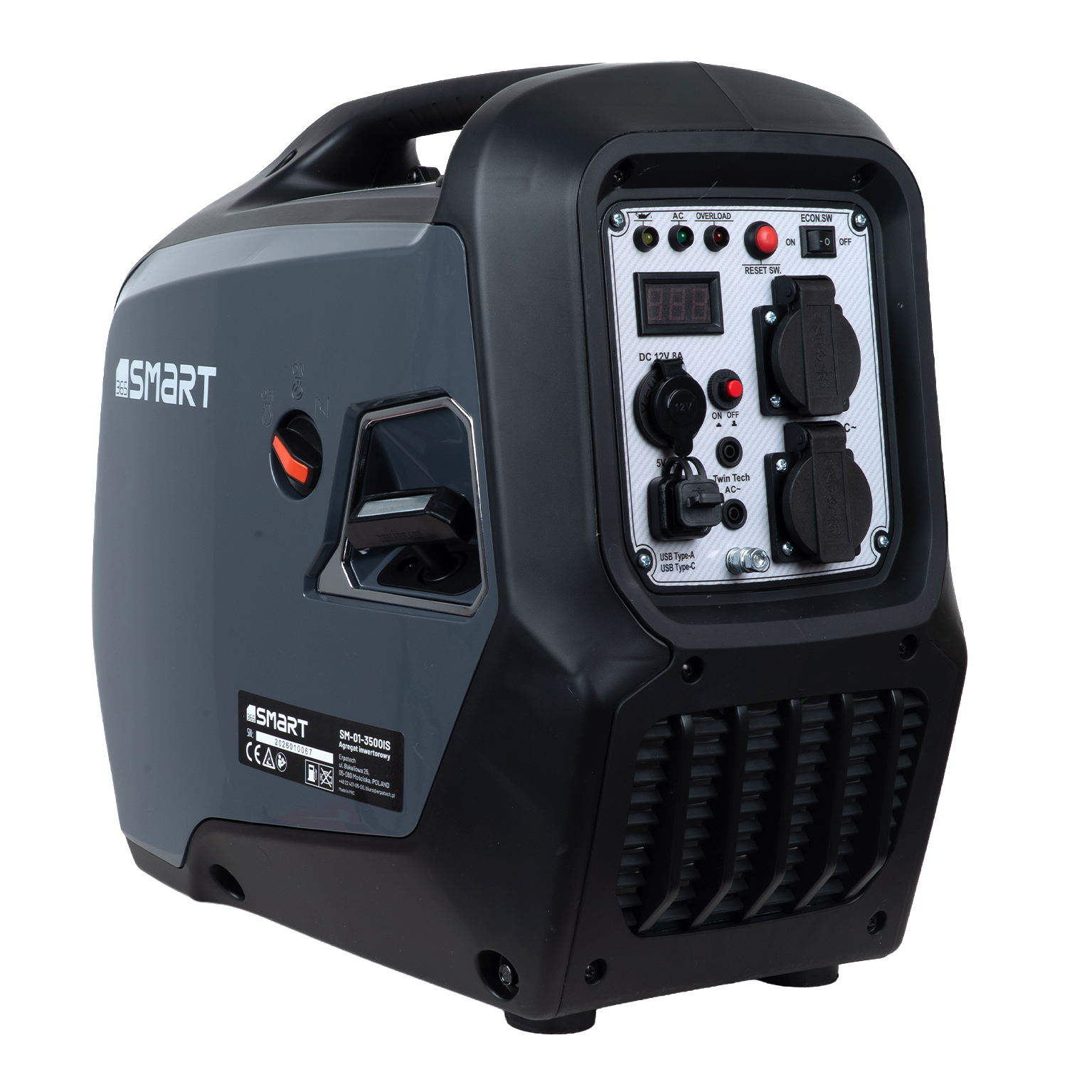Cichy agregat invertorowy 3500 W - obrazek 14
