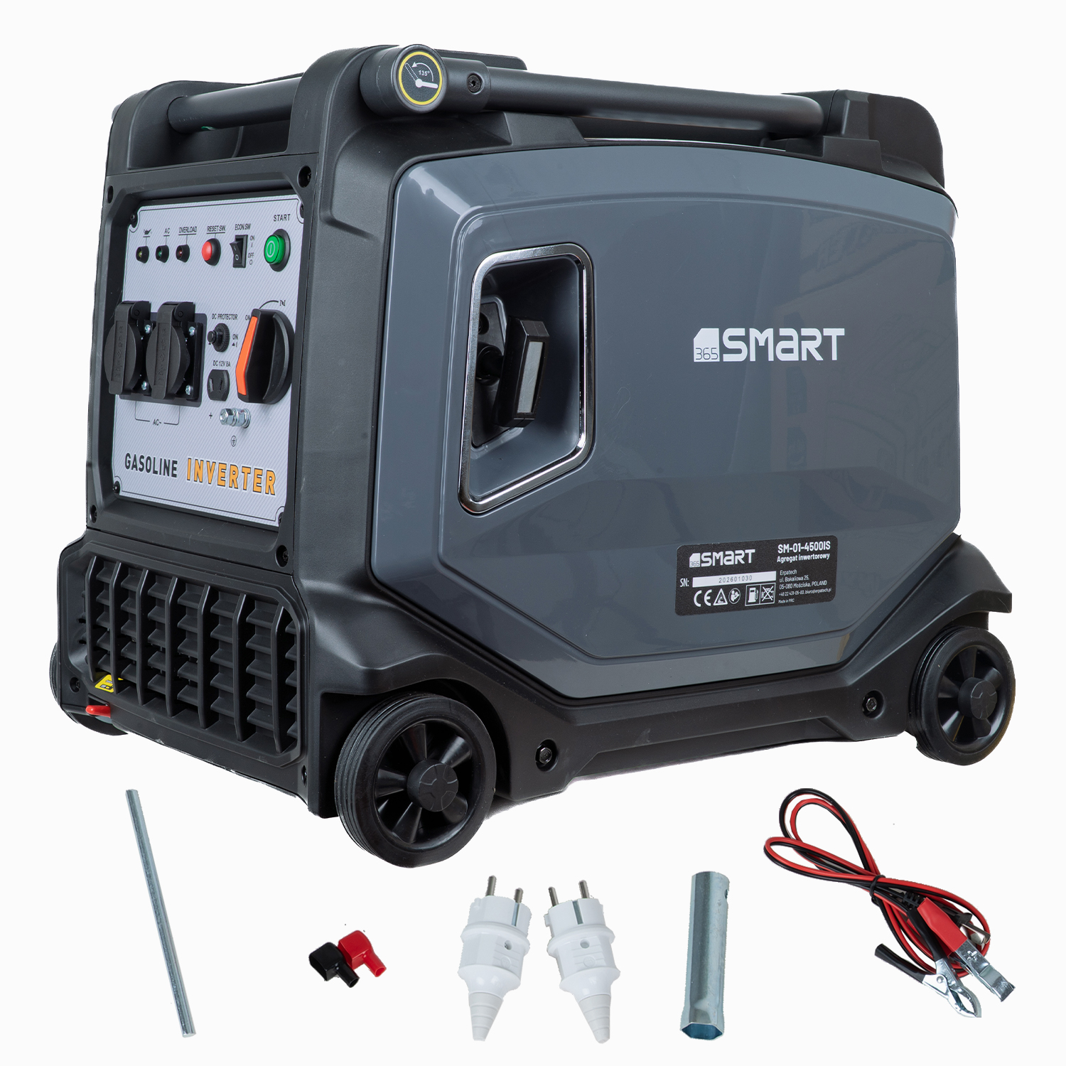 Cichy agregat invertorowy 4500 W